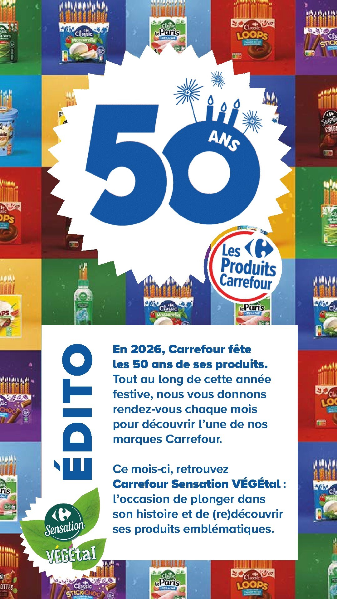 carrefour-market - Current Carrefour Market - Découvrez La Marque Carrefour Sensation Végétal leaflet valid from du mardi 07/07/2026 to du lundi 03/08/2026 - page: 2