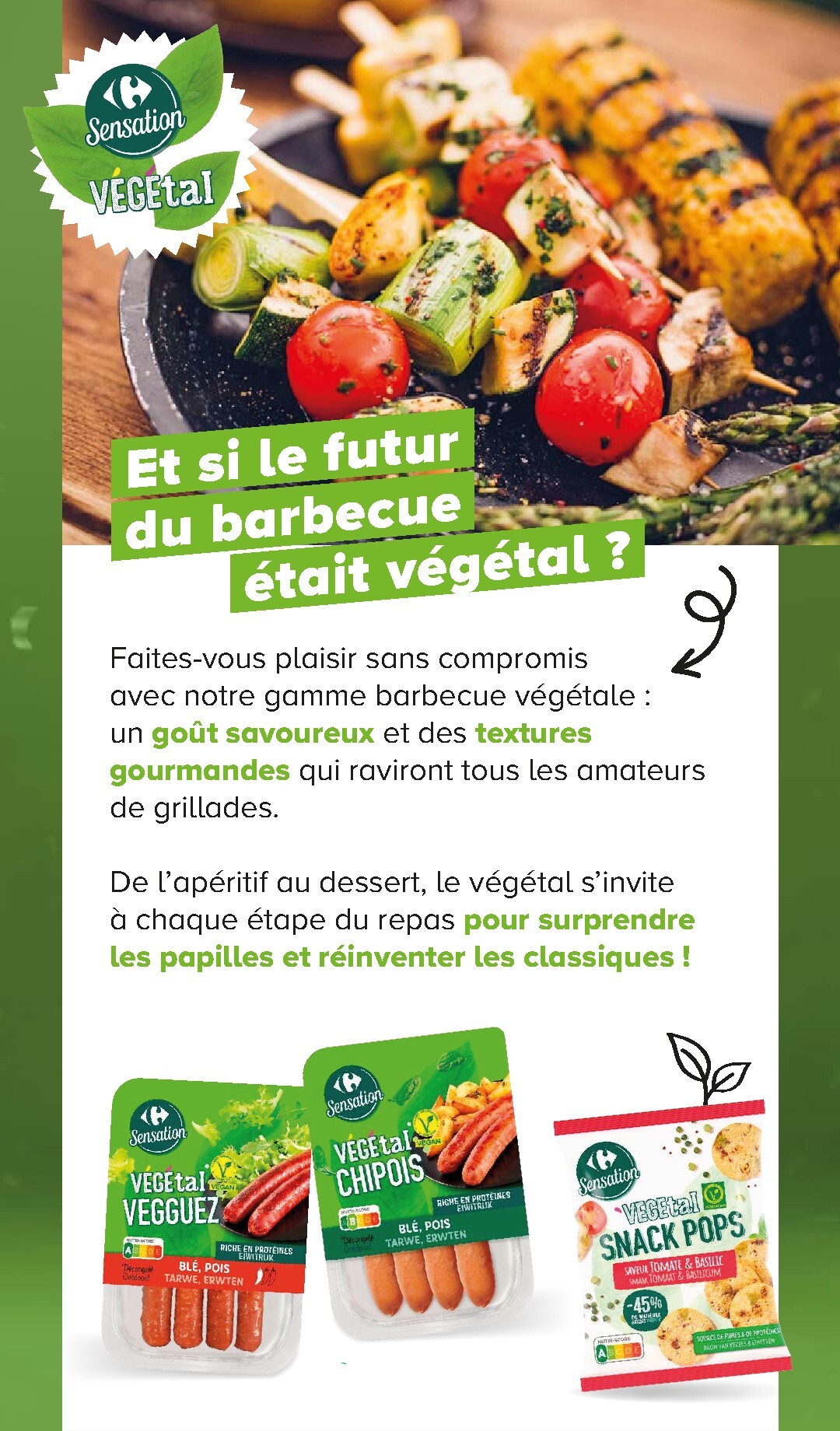 carrefour-market - Current Carrefour Market - Découvrez La Marque Carrefour Sensation Végétal leaflet valid from du mardi 07/07/2026 to du lundi 03/08/2026 - page: 10