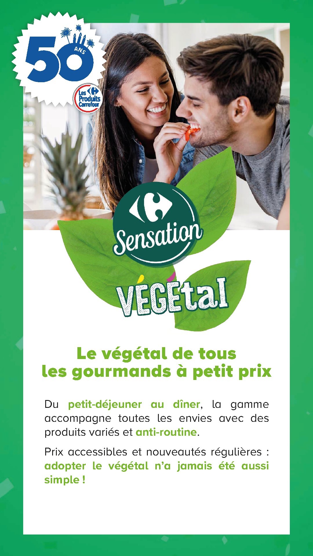 carrefour-market - Current Carrefour Market - Découvrez La Marque Carrefour Sensation Végétal leaflet valid from du mardi 07/07/2026 to du lundi 03/08/2026 - page: 4