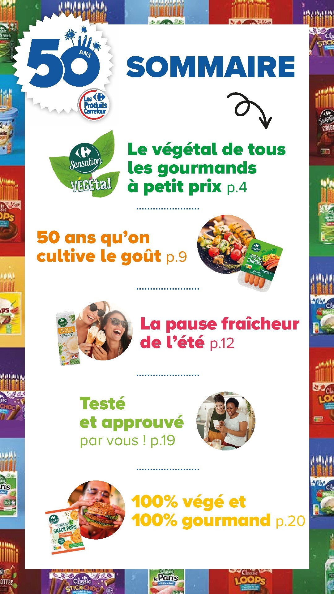 carrefour-market - Current Carrefour Market - Découvrez La Marque Carrefour Sensation Végétal leaflet valid from du mardi 07/07/2026 to du lundi 03/08/2026 - page: 3