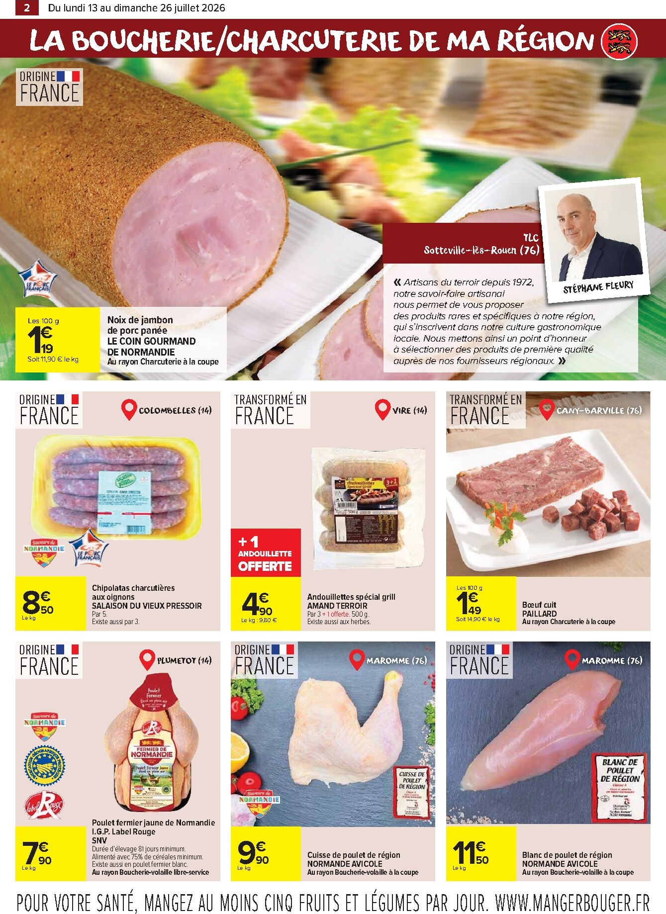 carrefour-market - Flyer Carrefour Market - Le Meilleur de ma Région Normandie pour la semaine prochaine du du lundi 13/07/2026 au du dimanche 26/07/2026 - page: 2