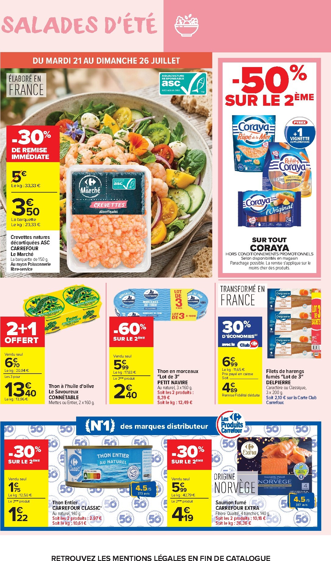 carrefour-market - Flyer Carrefour Market - SALADES D'ÉTÉ pour la semaine prochaine du du mardi 21/07/2026 au du dimanche 02/08/2026 - page: 12
