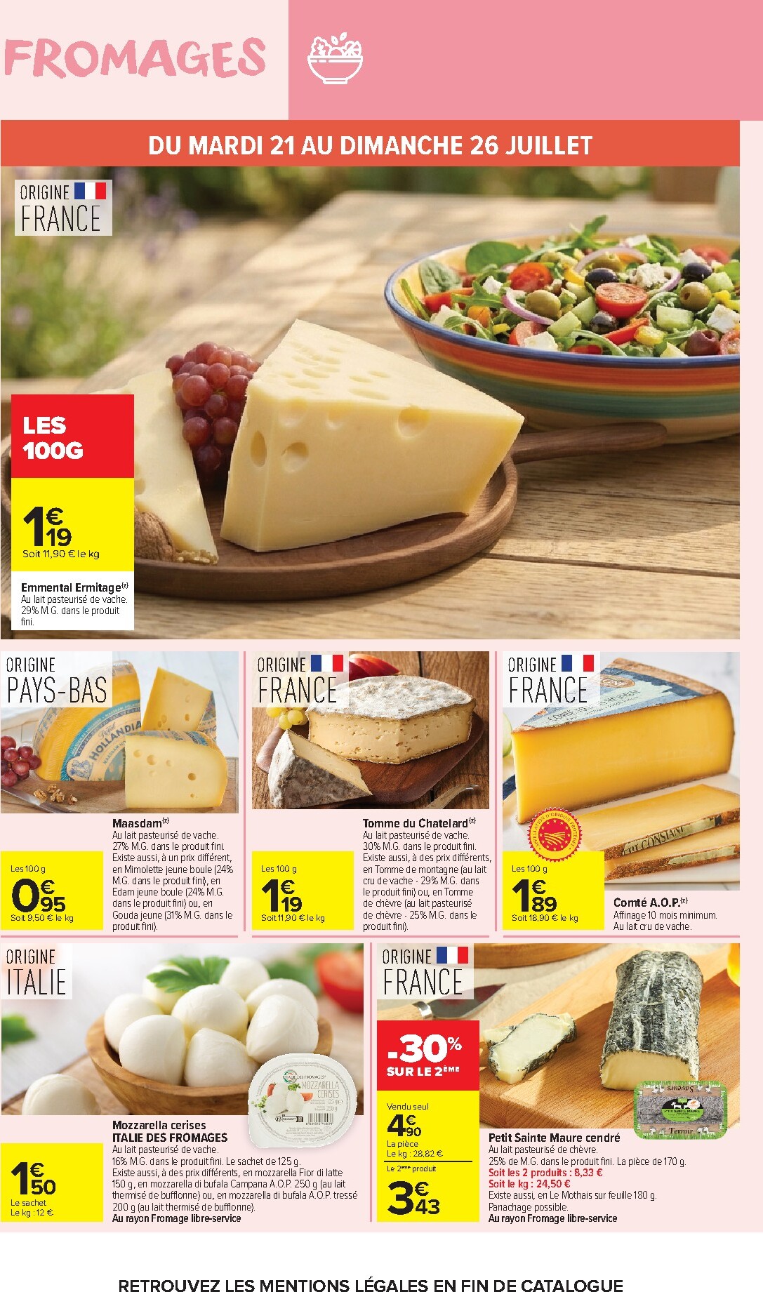 carrefour-market - Flyer Carrefour Market - SALADES D'ÉTÉ pour la semaine prochaine du du mardi 21/07/2026 au du dimanche 02/08/2026 - page: 8