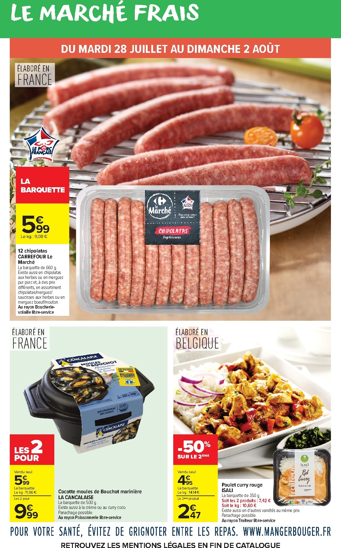 carrefour-market - Current Carrefour Market leaflet valid from du mardi 28/07/2026 to du dimanche 09/08/2026 - page: 4