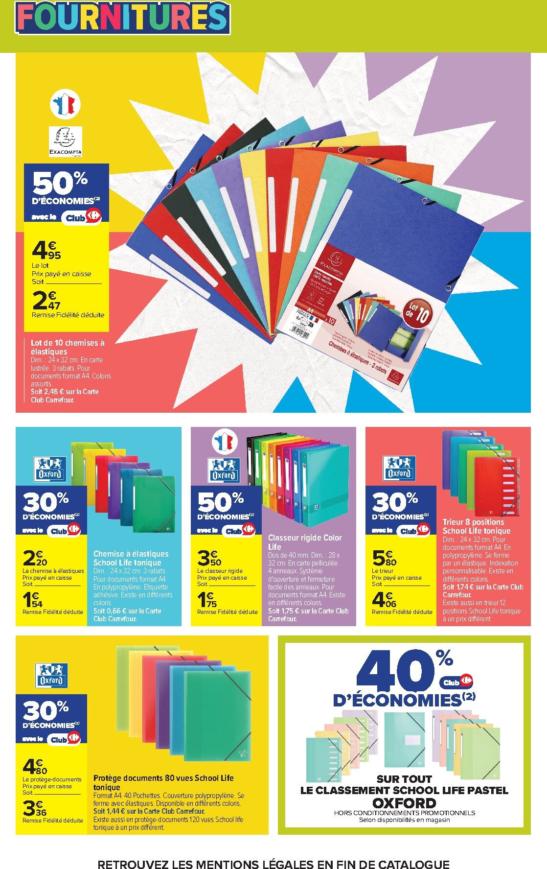 carrefour-market - Flyer Carrefour Market - Rentrée des Classes pour la semaine prochaine du du mardi 11/08/2026 au du dimanche 30/08/2026 - page: 15