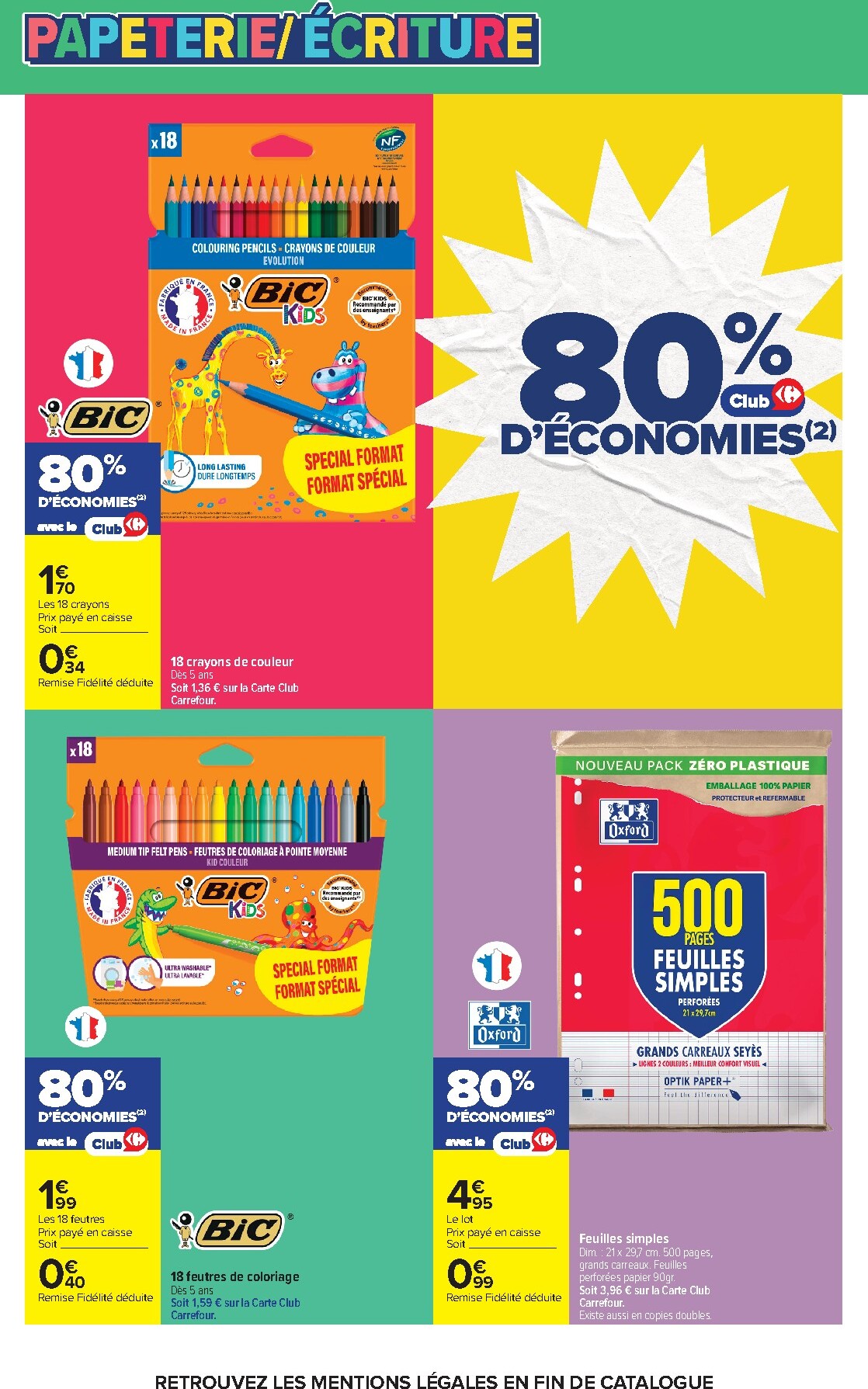 carrefour-market - Flyer Carrefour Market - Rentrée des Classes pour la semaine prochaine du du mardi 11/08/2026 au du dimanche 30/08/2026 - page: 5