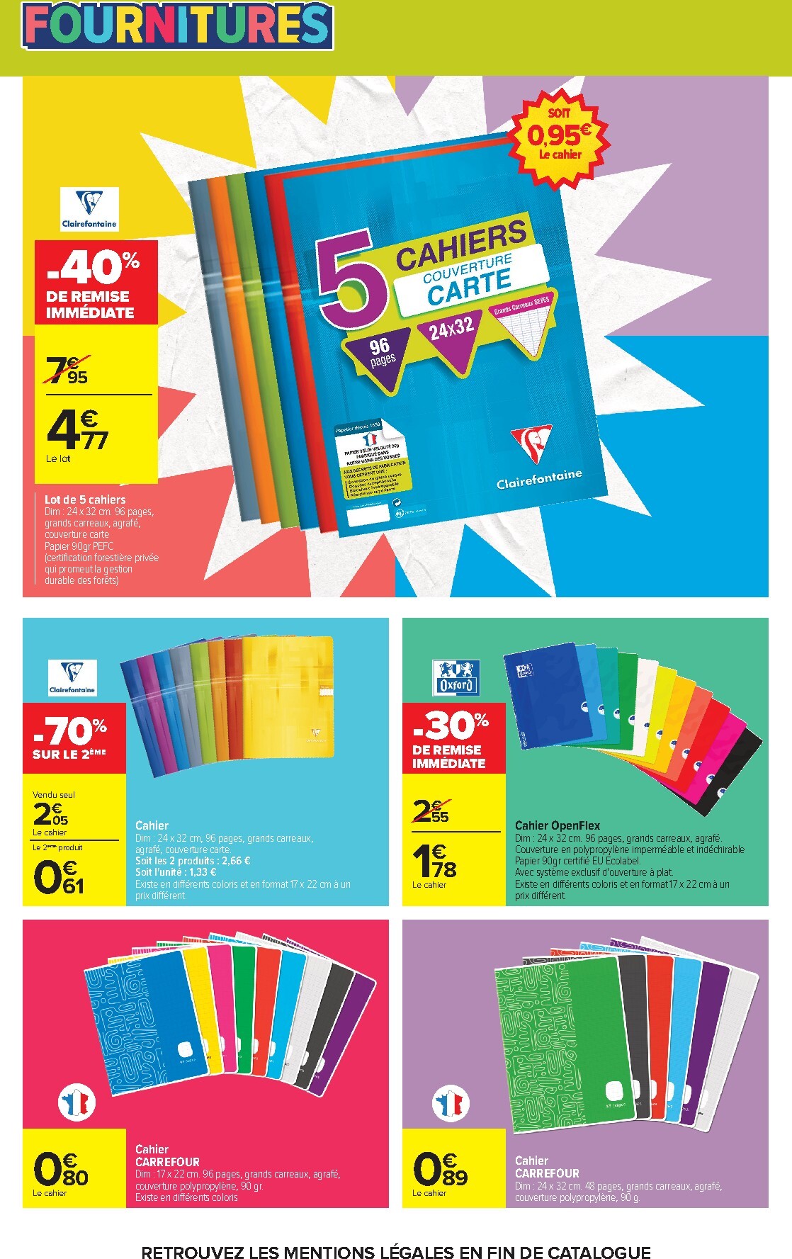 carrefour-market - Flyer Carrefour Market - Rentrée des Classes pour la semaine prochaine du du mardi 11/08/2026 au du dimanche 30/08/2026 - page: 14