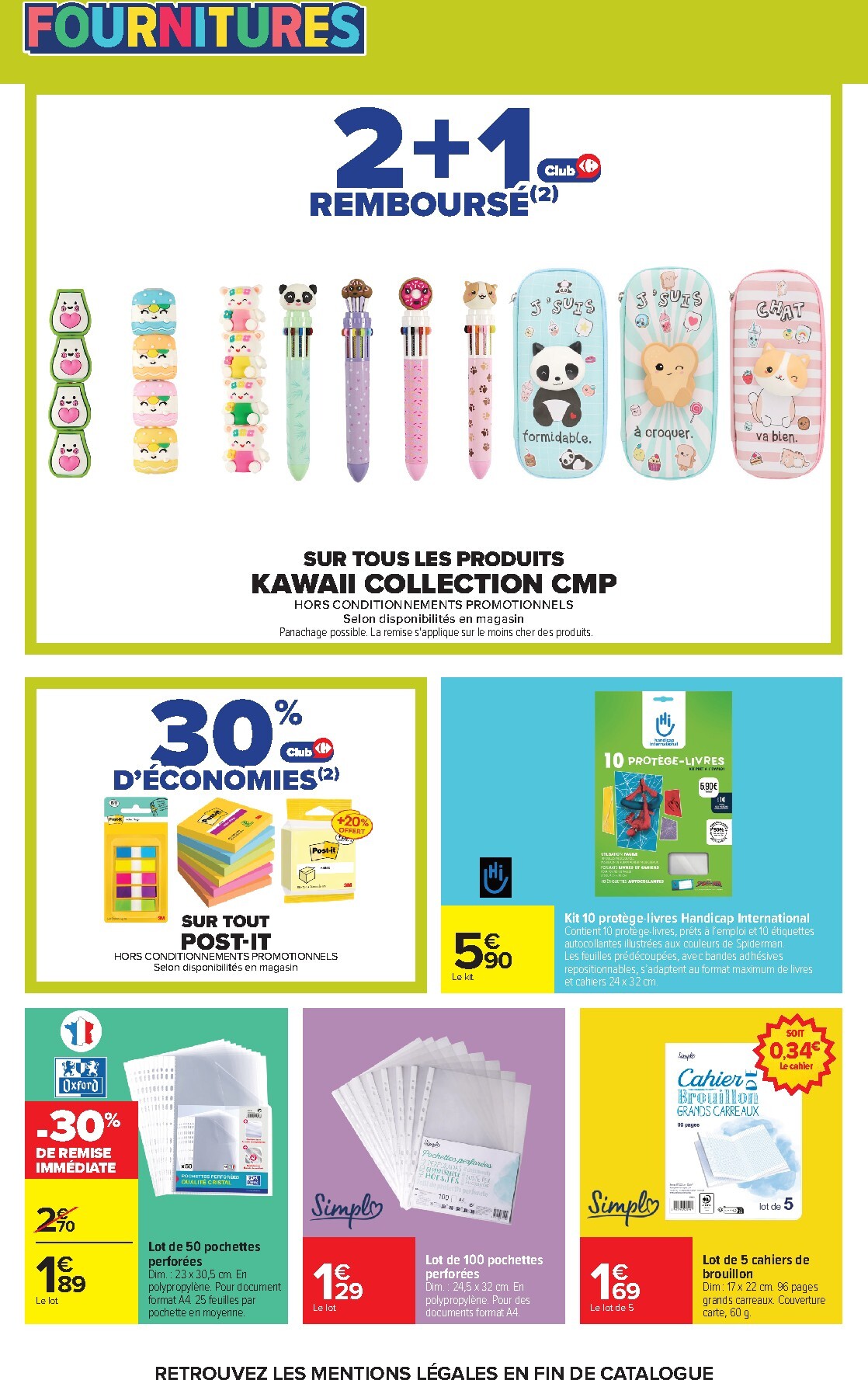 carrefour-market - Flyer Carrefour Market - Rentrée des Classes pour la semaine prochaine du du mardi 11/08/2026 au du dimanche 30/08/2026 - page: 12
