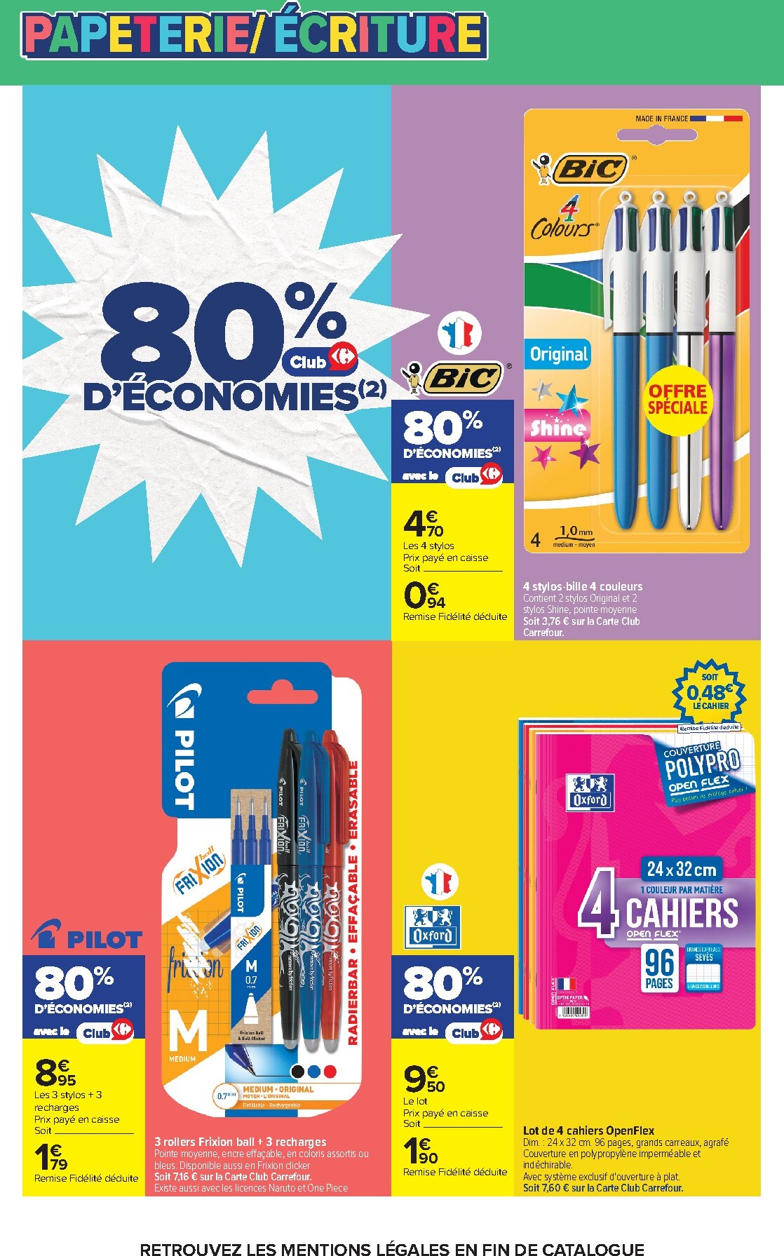 carrefour-market - Flyer Carrefour Market - Rentrée des Classes pour la semaine prochaine du du mardi 11/08/2026 au du dimanche 30/08/2026 - page: 4