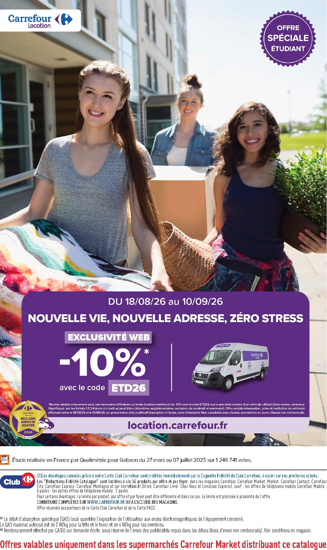 carrefour-market - Flyer Carrefour Market - Rentrée des Classes pour la semaine prochaine du du mardi 11/08/2026 au du dimanche 30/08/2026 - page: 23