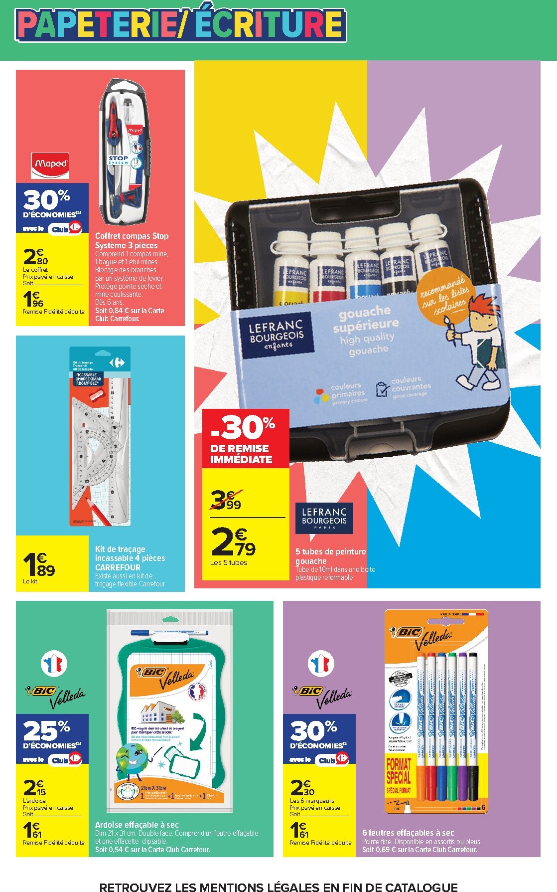 carrefour-market - Flyer Carrefour Market - Rentrée des Classes pour la semaine prochaine du du mardi 11/08/2026 au du dimanche 30/08/2026 - page: 9
