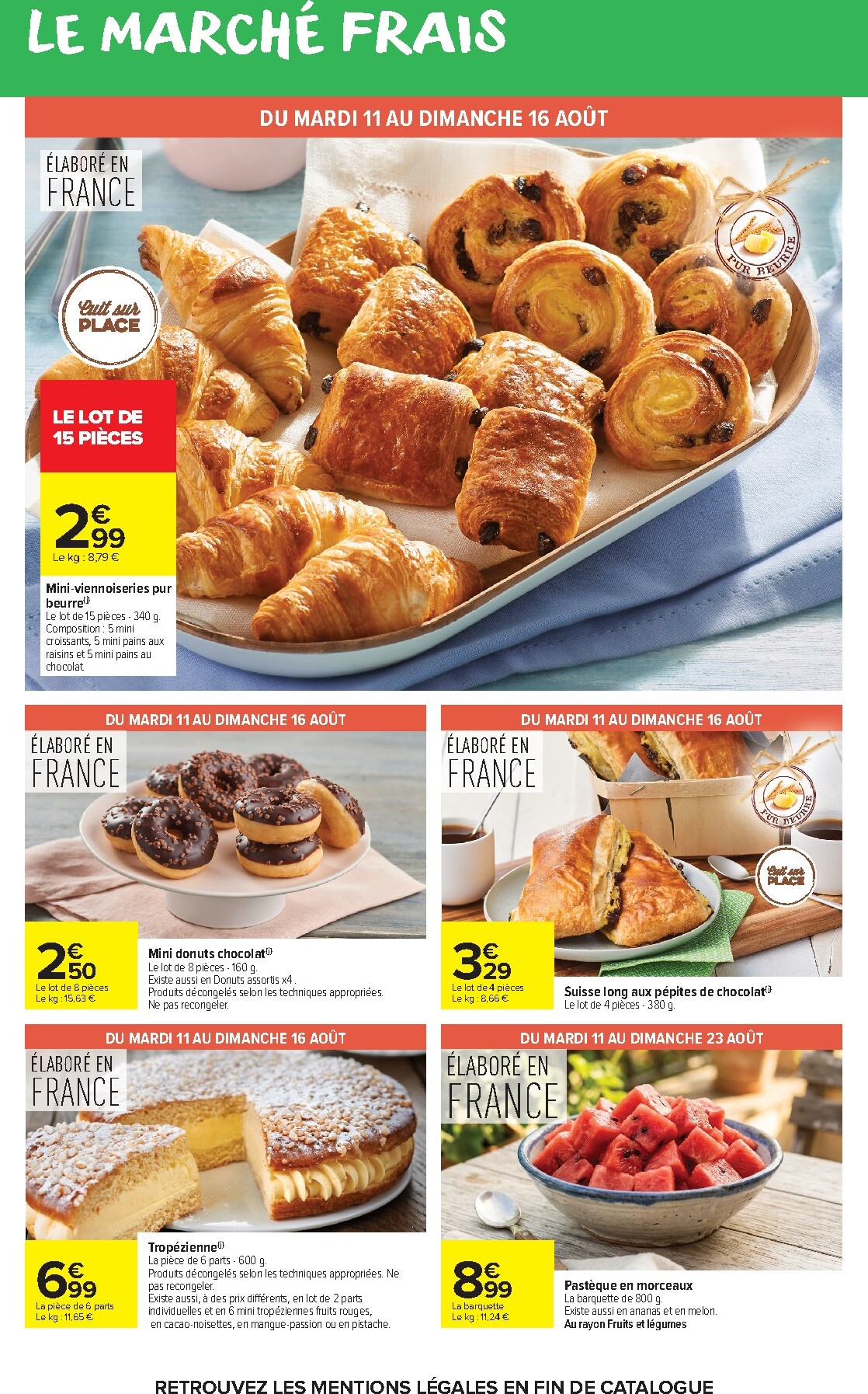 carrefour-market - Flyer Carrefour Market pour la semaine prochaine du du mardi 11/08/2026 au du dimanche 23/08/2026 - page: 28