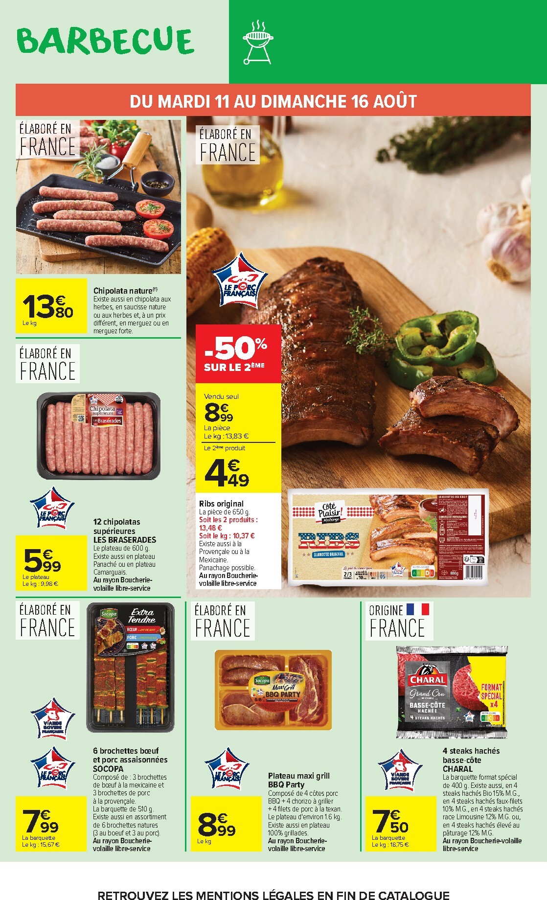 carrefour-market - Flyer Carrefour Market pour la semaine prochaine du du mardi 11/08/2026 au du dimanche 23/08/2026 - page: 13