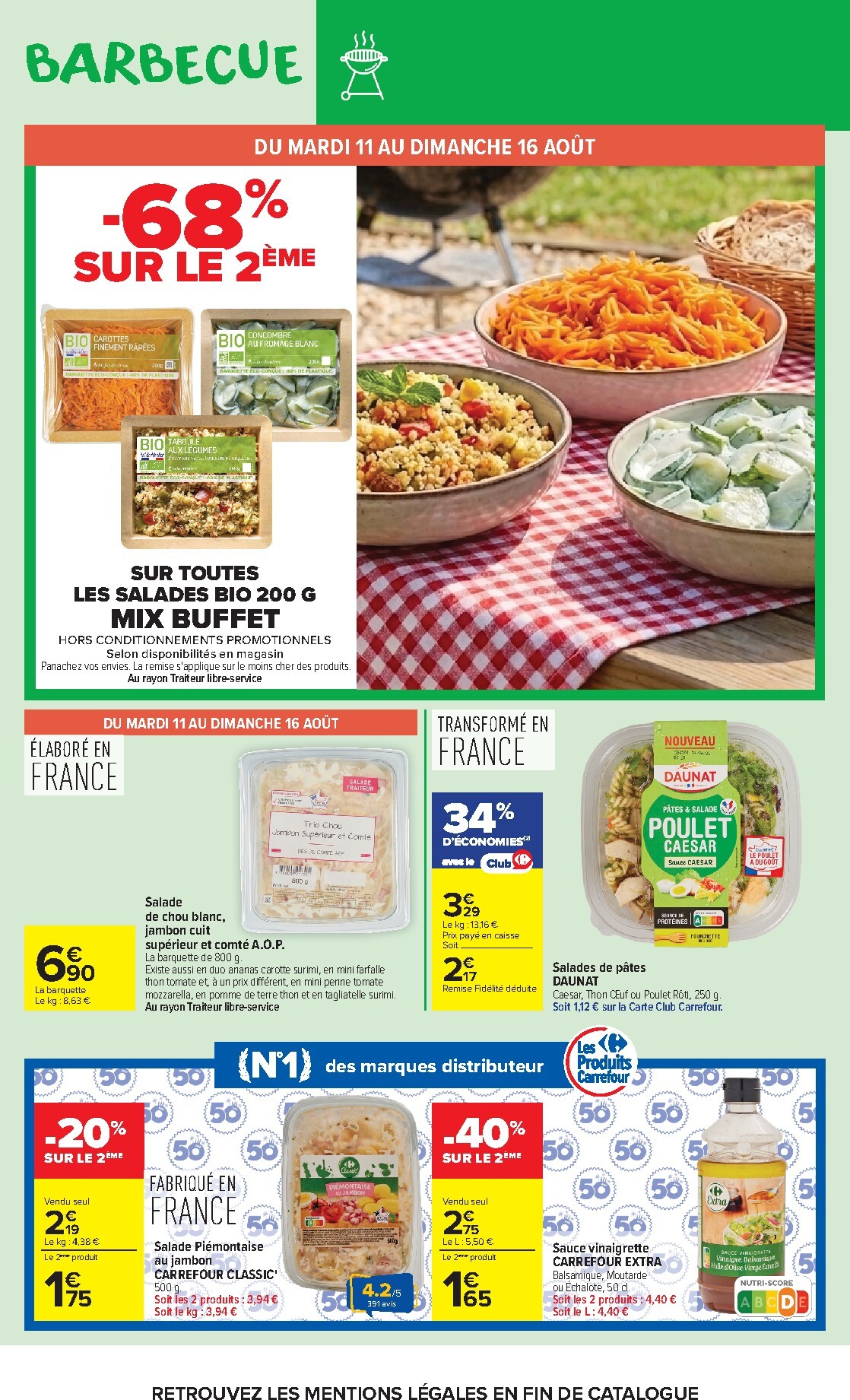 carrefour-market - Flyer Carrefour Market pour la semaine prochaine du du mardi 11/08/2026 au du dimanche 23/08/2026 - page: 10
