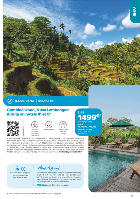 carrefour-market - Current Carrefour Market - Séjours & Circuits leaflet valid from du vendredi 14/08/2026 to du vendredi 30/10/2026 - page: 29