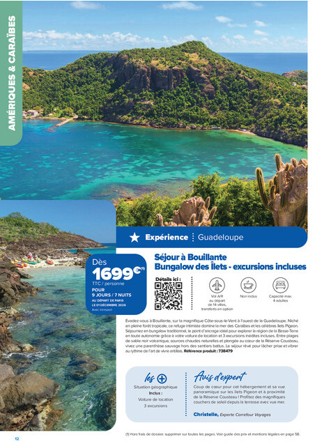 carrefour-market - Current Carrefour Market - Séjours & Circuits leaflet valid from du vendredi 14/08/2026 to du vendredi 30/10/2026 - page: 12
