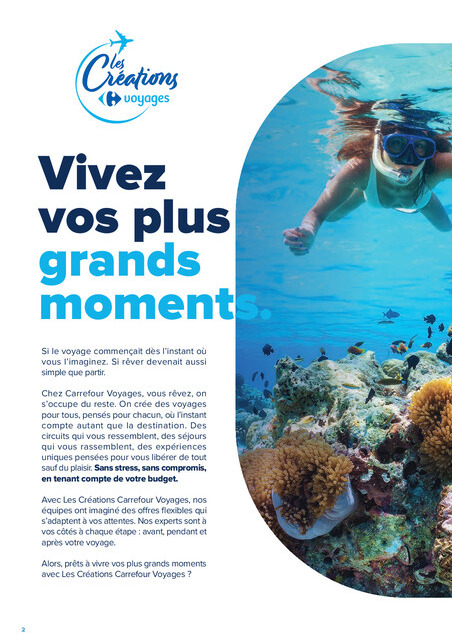 carrefour-market - Current Carrefour Market - Séjours & Circuits leaflet valid from du vendredi 14/08/2026 to du vendredi 30/10/2026 - page: 2