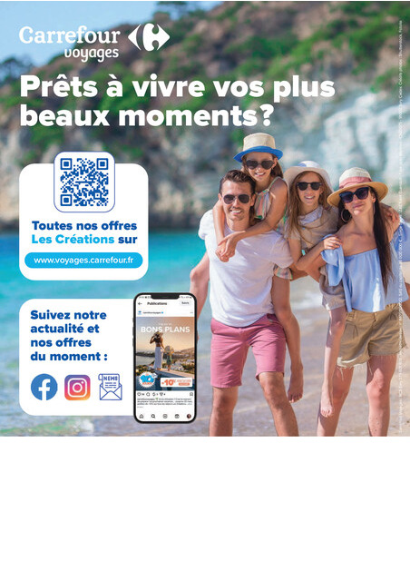 carrefour-market - Current Carrefour Market - Séjours & Circuits leaflet valid from du vendredi 14/08/2026 to du vendredi 30/10/2026 - page: 60