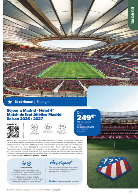 carrefour-market - Current Carrefour Market - Séjours & Circuits leaflet valid from du vendredi 14/08/2026 to du vendredi 30/10/2026 - page: 51