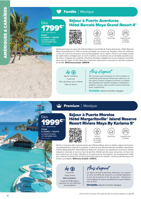 carrefour-market - Current Carrefour Market - Séjours & Circuits leaflet valid from du vendredi 14/08/2026 to du vendredi 30/10/2026 - page: 10