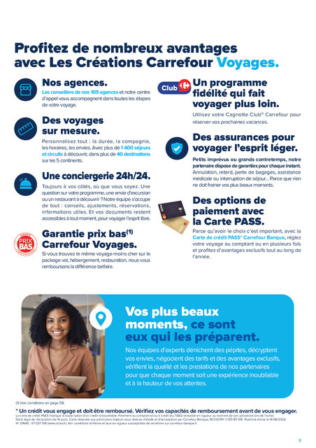 carrefour-market - Current Carrefour Market - Séjours & Circuits leaflet valid from du vendredi 14/08/2026 to du vendredi 30/10/2026 - page: 7