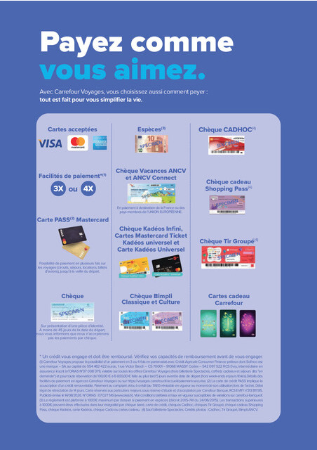 carrefour-market - Current Carrefour Market - Séjours & Circuits leaflet valid from du vendredi 14/08/2026 to du vendredi 30/10/2026 - page: 59