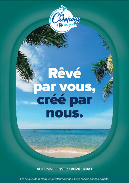 carrefour-market - Current Carrefour Market - Séjours & Circuits leaflet valid from du vendredi 14/08/2026 to du vendredi 30/10/2026