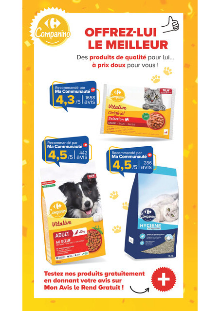 carrefour-market - Current Carrefour Market - Découvrez la Marque Carrefour Companino leaflet valid from du mardi 04/08/2026 to du lundi 07/09/2026 - page: 6