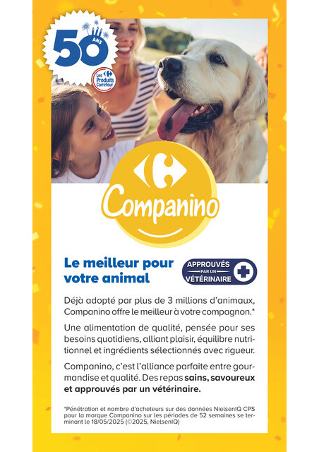 carrefour-market - Current Carrefour Market - Découvrez la Marque Carrefour Companino leaflet valid from du mardi 04/08/2026 to du lundi 07/09/2026 - page: 4