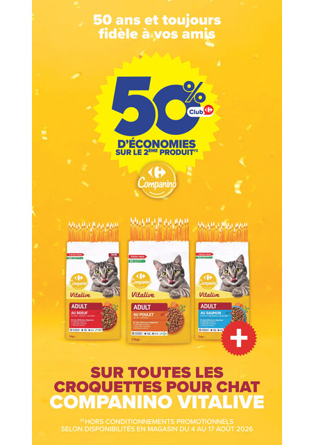 carrefour-market - Current Carrefour Market - Découvrez la Marque Carrefour Companino leaflet valid from du mardi 04/08/2026 to du lundi 07/09/2026 - page: 11