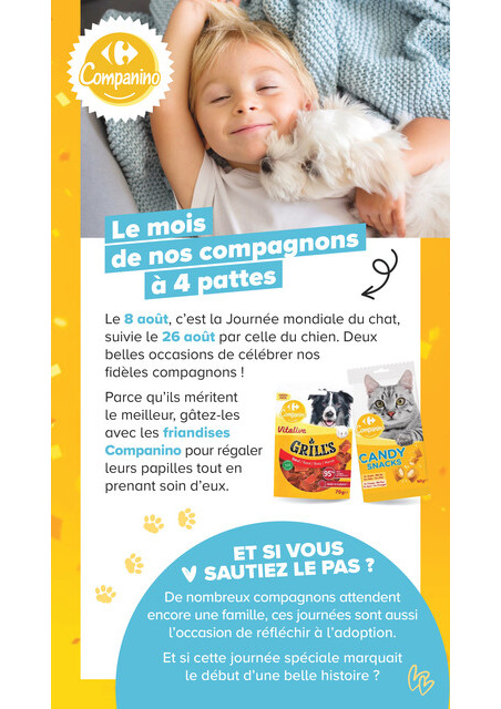 carrefour-market - Current Carrefour Market - Découvrez la Marque Carrefour Companino leaflet valid from du mardi 04/08/2026 to du lundi 07/09/2026 - page: 25
