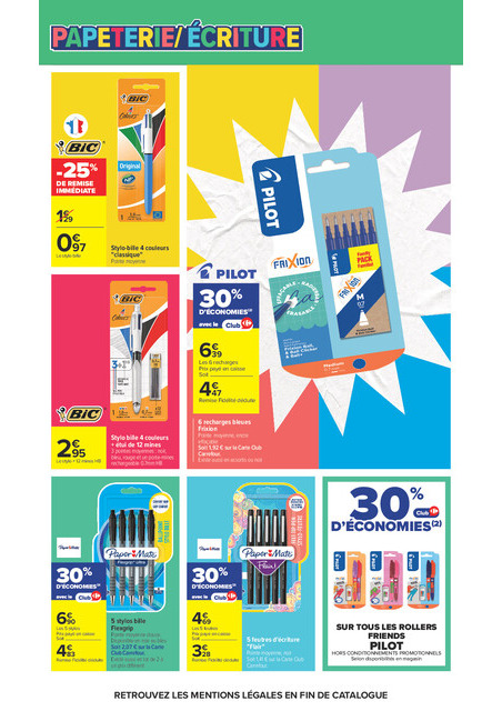 carrefour-market - Current Carrefour Market - Rentrée des Classes leaflet valid from du mardi 11/08/2026 to du dimanche 30/08/2026 - page: 6