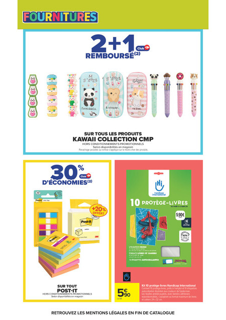 carrefour-market - Current Carrefour Market - Rentrée des Classes leaflet valid from du mardi 11/08/2026 to du dimanche 30/08/2026 - page: 12