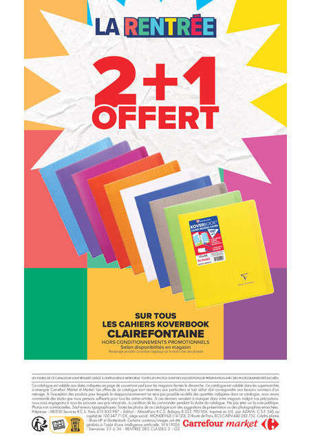 carrefour-market - Current Carrefour Market - Rentrée des Classes leaflet valid from du mardi 11/08/2026 to du dimanche 30/08/2026 - page: 28