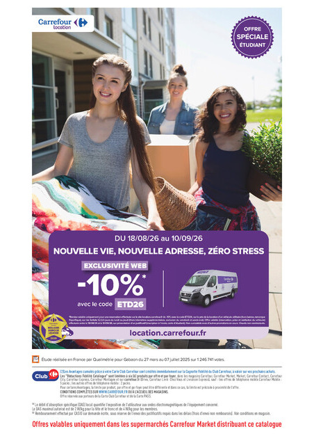 carrefour-market - Current Carrefour Market - Rentrée des Classes leaflet valid from du mardi 11/08/2026 to du dimanche 30/08/2026 - page: 27