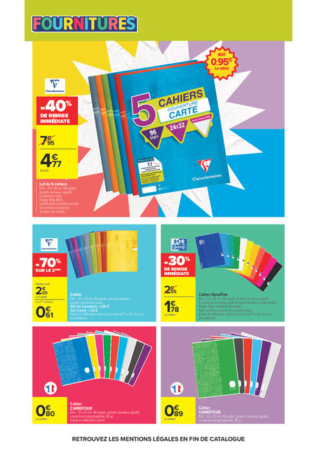 carrefour-market - Current Carrefour Market - Rentrée des Classes leaflet valid from du mardi 11/08/2026 to du dimanche 30/08/2026 - page: 14