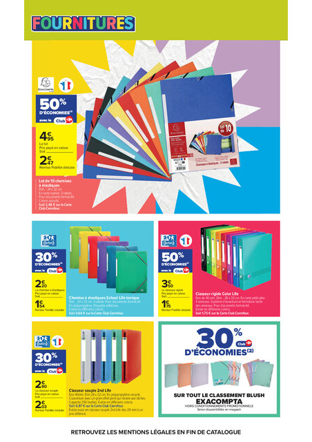 carrefour-market - Current Carrefour Market - Rentrée des Classes leaflet valid from du mardi 11/08/2026 to du dimanche 30/08/2026 - page: 16