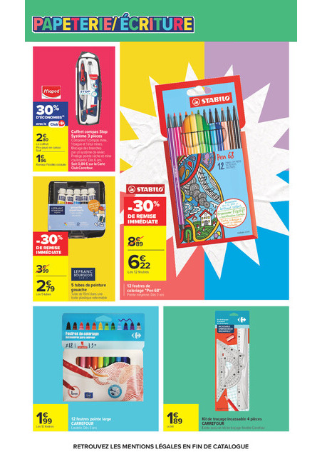 carrefour-market - Current Carrefour Market - Rentrée des Classes leaflet valid from du mardi 11/08/2026 to du dimanche 30/08/2026 - page: 9