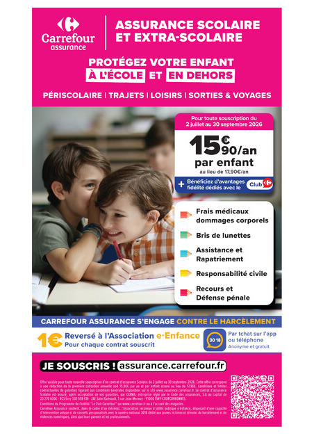 carrefour-market - Current Carrefour Market - Rentrée des Classes leaflet valid from du mardi 11/08/2026 to du dimanche 30/08/2026 - page: 26