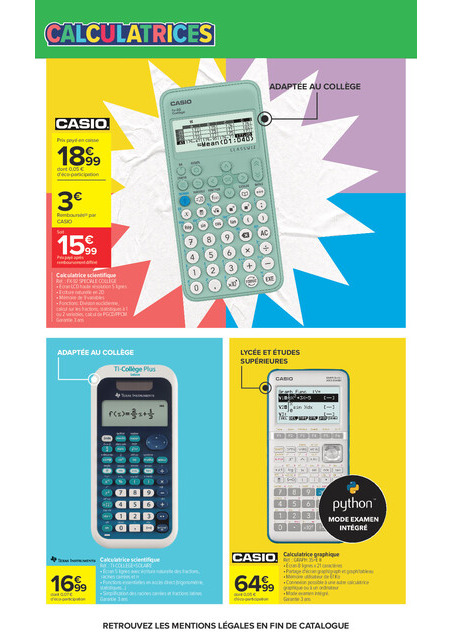 carrefour-market - Current Carrefour Market - Rentrée des Classes leaflet valid from du mardi 11/08/2026 to du dimanche 30/08/2026 - page: 20