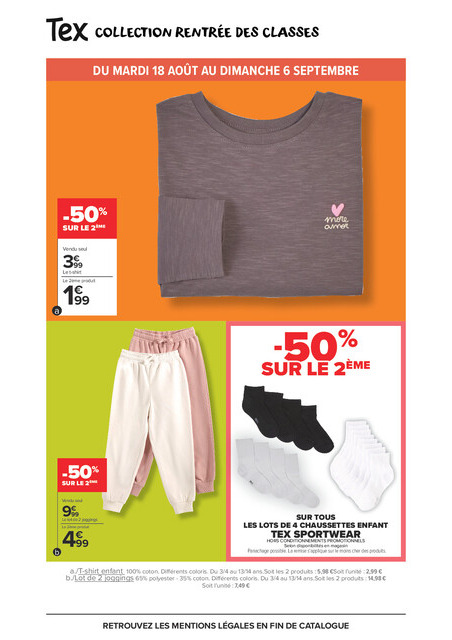 carrefour-market - Current Carrefour Market - Tex leaflet valid from du mardi 18/08/2026 to du lundi 02/11/2026 - page: 6