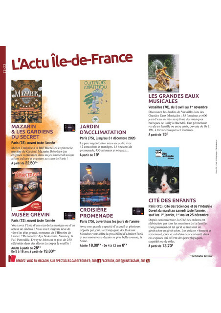 carrefour-market - Current Carrefour Market - Le Book des Sorties leaflet valid from du vendredi 03/04/2026 to du mercredi 30/09/2026 - page: 22