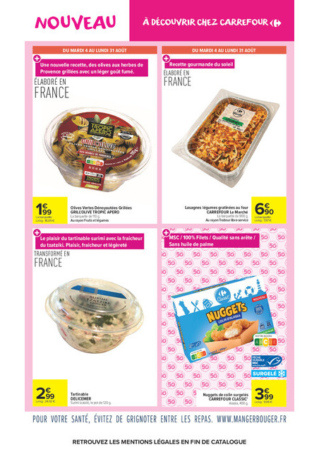 carrefour-market - Current Carrefour Market - Les Nouveautés D'aout leaflet valid from du mardi 04/08/2026 to du lundi 31/08/2026 - page: 2