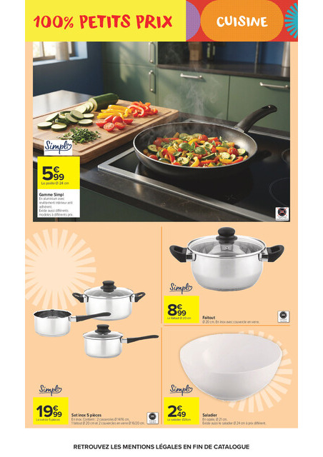 carrefour-market - Flyer Carrefour Market - 100% Petits Prix pour la semaine prochaine du du mardi 25/08/2026 au du dimanche 06/09/2026 - page: 2