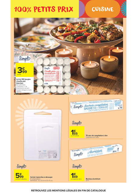 carrefour-market - Flyer Carrefour Market - 100% Petits Prix pour la semaine prochaine du du mardi 25/08/2026 au du dimanche 06/09/2026 - page: 3