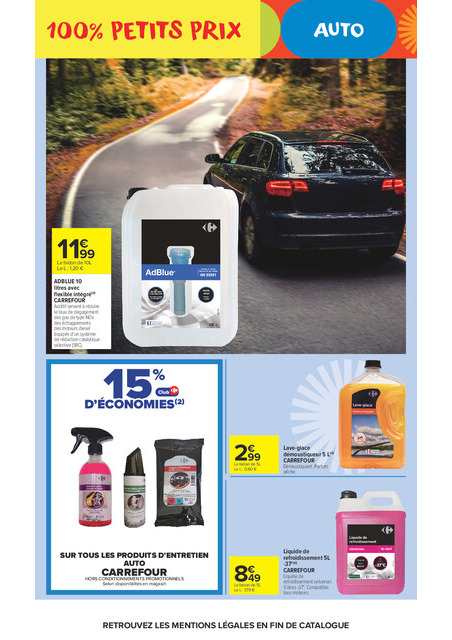 carrefour-market - Flyer Carrefour Market - 100% Petits Prix pour la semaine prochaine du du mardi 25/08/2026 au du dimanche 06/09/2026 - page: 23