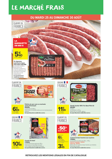 carrefour-market - Flyer Carrefour Market pour la semaine prochaine du du mardi 25/08/2026 au du dimanche 06/09/2026 - page: 21