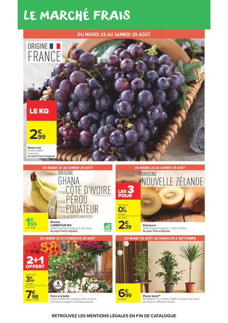 carrefour-market - Flyer Carrefour Market pour la semaine prochaine du du mardi 25/08/2026 au du dimanche 06/09/2026 - page: 26