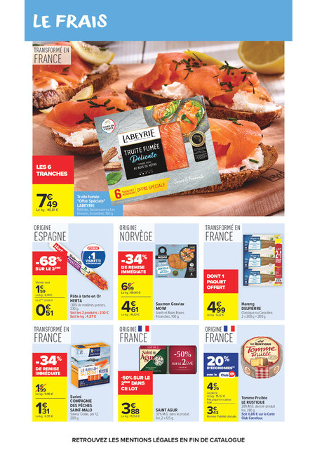 carrefour-market - Flyer Carrefour Market pour la semaine prochaine du du mardi 25/08/2026 au du dimanche 06/09/2026 - page: 34