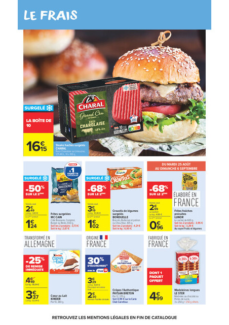 carrefour-market - Flyer Carrefour Market pour la semaine prochaine du du mardi 25/08/2026 au du dimanche 06/09/2026 - page: 35